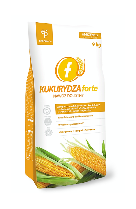 Kukurydza Forte -Nawóz dolistny do uprawy kukurydzy